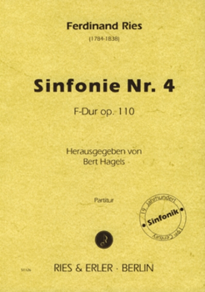 Sinfonie Nr. 4 F-Dur op. 110 für Orchester