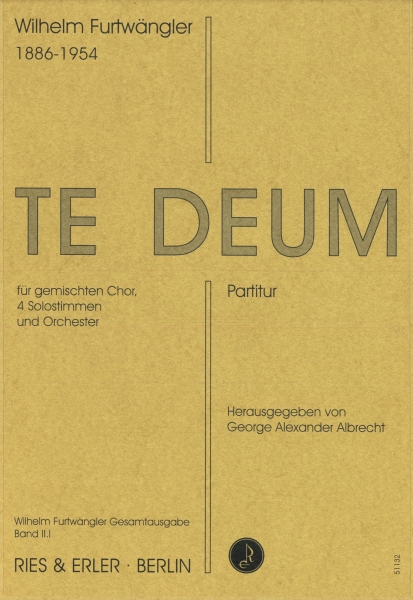 Te Deum -Soli, Chor und Orchester-