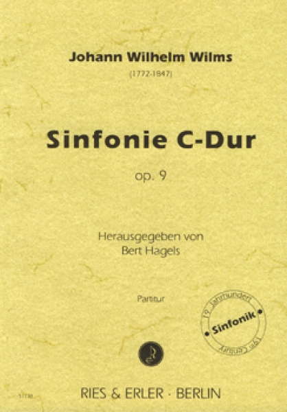 Sinfonie C-Dur op. 9 für Orchester