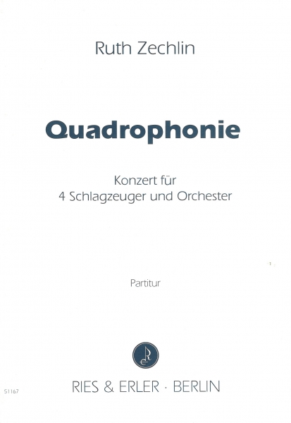 Quadrophonie - Konzert für 4 Schlagzeuger und Orchester (LM)