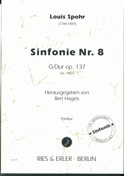 Sinfonie Nr. 8 G-Dur op. 137 für Orchester