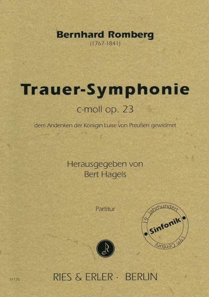 Trauer-Symphonie c-Moll op. 23 (LM)