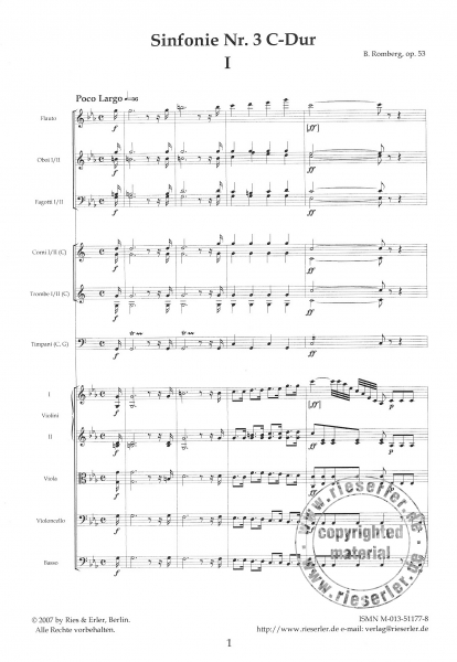 Symphonie Nr. 3 C-Dur op. 53