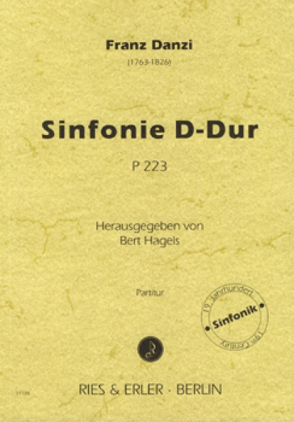 Sinfonie Nr. 4 D-Dur (P223) für Orchester