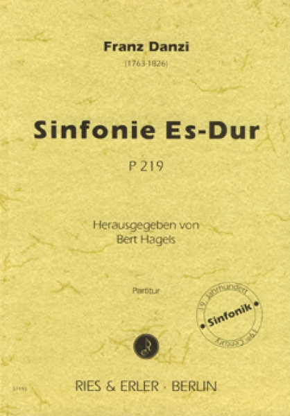 Sinfonie Es-Dur (P219) für Orchester (LM)