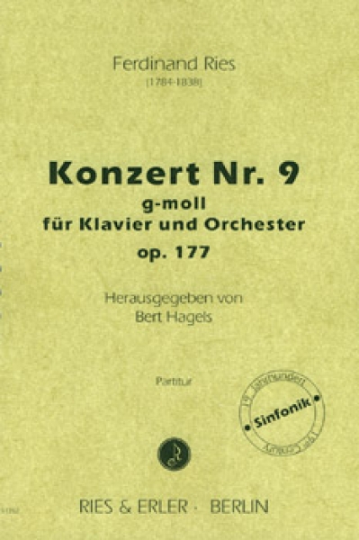 Konzert Nr. 9 g-Moll für Klavier und Orchester op. 177