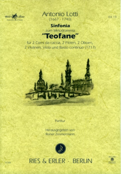 Sinfonia zum Melodramma "Teofane" (LM)