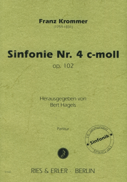 Sinfonie Nr. 4 c-Moll op. 102 für Orchester (LM)