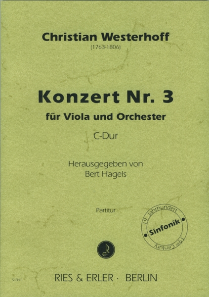Konzert Nr. 3 für Viola und Orchester C-Dur