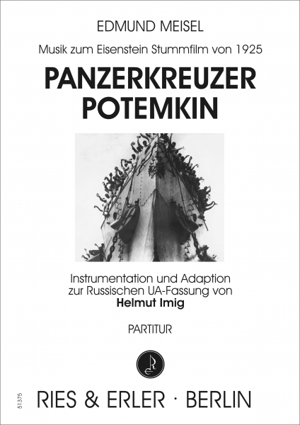Musik zum Stummfilm "Panzerkreuzer Potemkin" von Sergej Eisenstein für großes Orchester