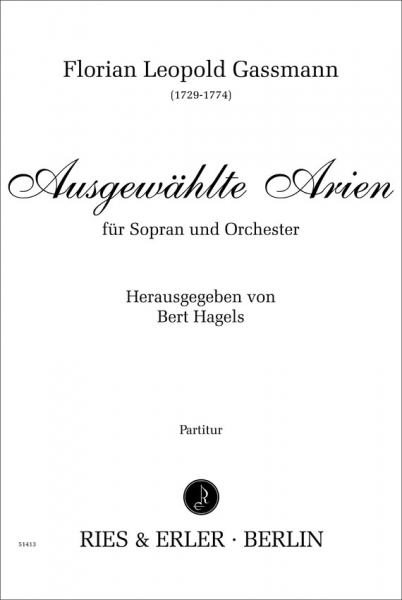 Ausgewählte Arien für Sopran und Orchester