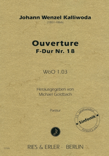 Ouverture F-Dur Nr. 18 WoO 1.03 (LM)