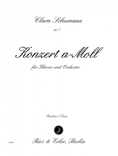 Konzert a-Moll op. 7 für Klavier und Orchester (LM)