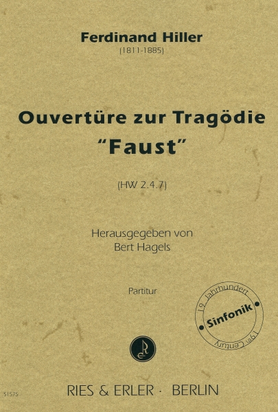 Ouvertüre zur Tragödie "Faust" (HW 2.4.7)