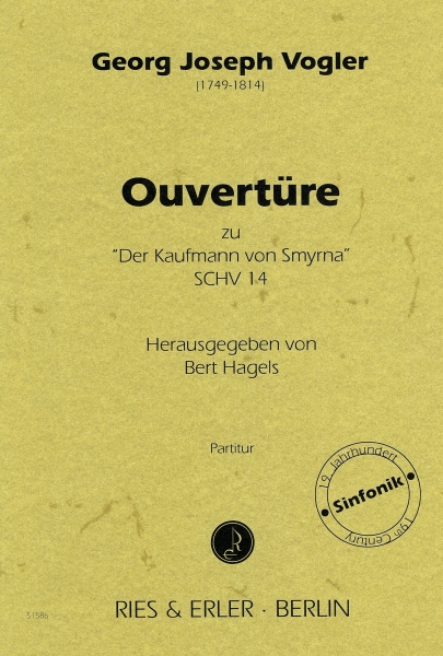 Ouvertüre zu "Der Kaufmann von Smyrna" SCHV 14