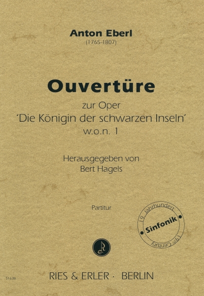 Ouvertüre zur Oper "Die Königin der schwarzen Inseln" w.o.n. 1 (LM)