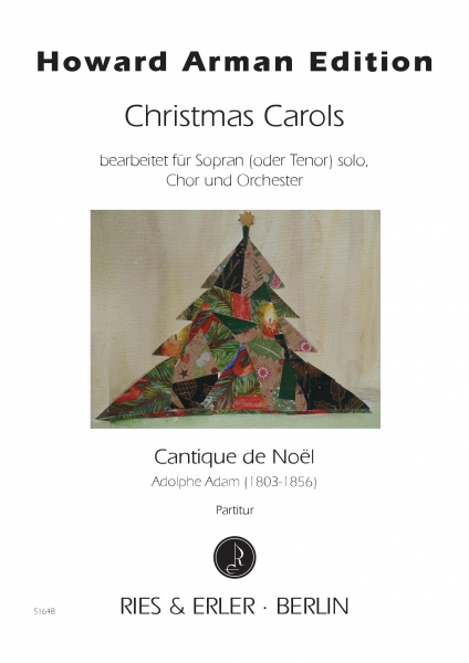 Cantique de Noël bearbeitet für Sopran (oder Tenor) solo, Chor und Orchester (LM)