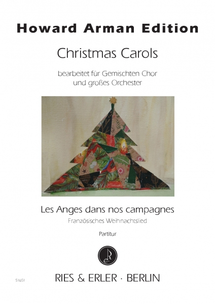 Les Anges dans nos campagnes bearbeitet für Gemischten Chor und großes Orchester (LM)