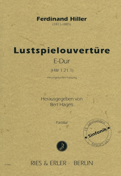 Lustspielouvertüre E-Dur (HW 1.21.1) (LM)
