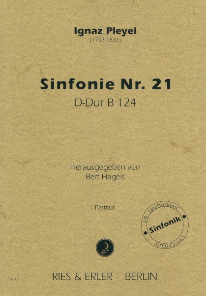 Sinfonie Nr. 21 D-Dur B124