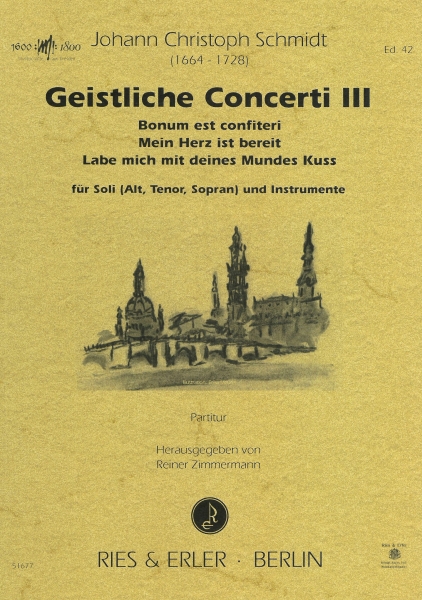 Geistliche Concerti III für Soli und Instrumente