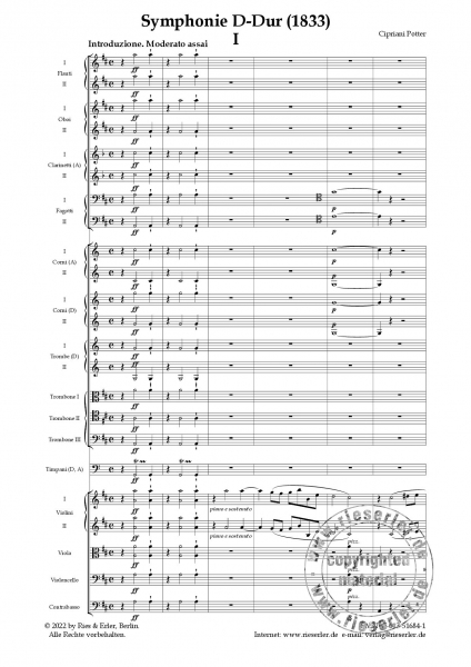 Symphonie D-Dur (1833) (LM)