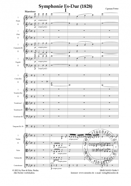 Symphonie Es-Dur ( Fassung 1828) (LM)