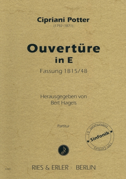 Ouvertüre in E (Fassung 1815) (LM)