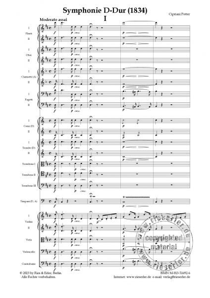 Symphonie D-Dur (1834)