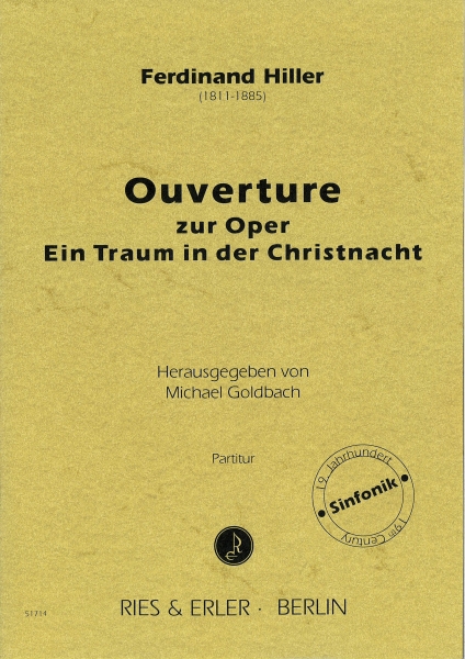 Ouverture zur Oper "Ein Traum in der Christnacht"