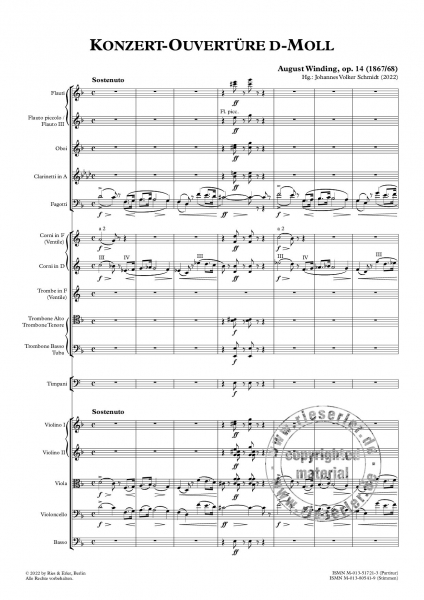 Konzert-Ouvertüre d-Moll op. 14 (LM)