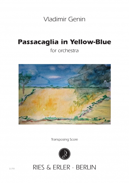 Passacaglia in Yellow-Blue für Orchester