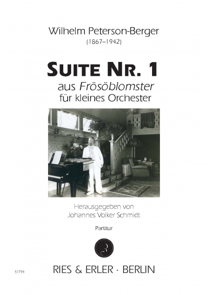 Suite Nr. 1 aus Frösöblomster für kleines Orchester