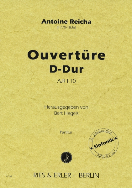 Ouvertüre D-Dur (AJR I:10) für Orchester