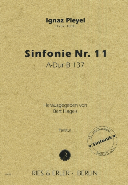 Sinfonie Nr. 11 A-Dur B 137