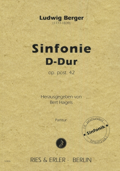 Sinfonie D-Dur op. post. 42 für Orchester (LM)