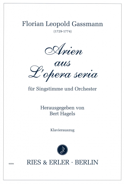 Arien aus L'opera seria für Singstimme und Orchester (KA)