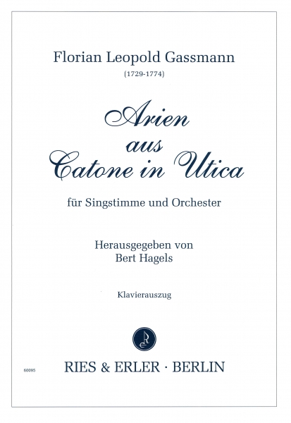 Arien aus Catone in Utica für Singstimme und Orchester (KA)