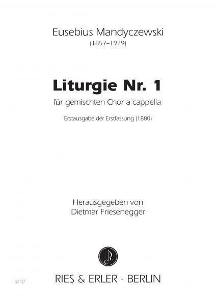 Liturgie Nr. 1 für gemischten Chor a cappella