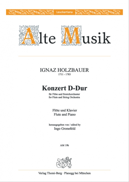 Konzert D-Dur (Flöte und Klavier)
