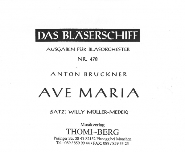 Ave Maria (Blasmusik)