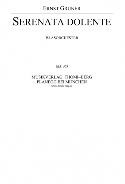 Serenata Dolente