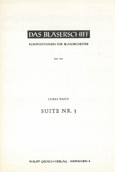 Suite Nr. 3