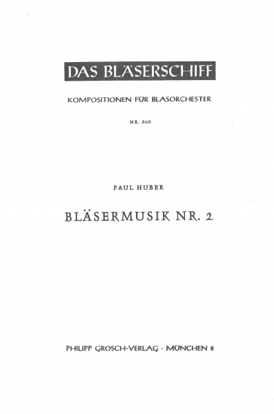 Bläsermusik 2