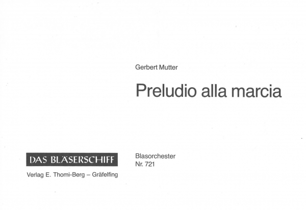 Preludio alla marcia