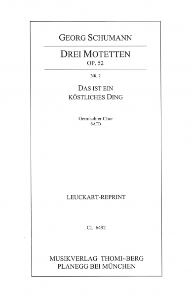 Drei Motetten op. 52 Nr. 2