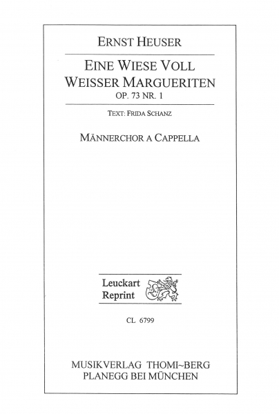 Eine Wiese voller weisser Margueriten