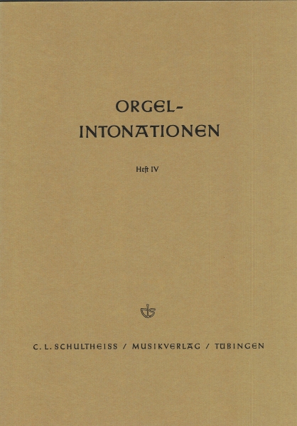 Orgel-Intonationen Heft 4