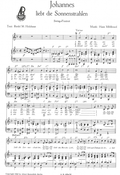 Johannes liebt die Sonnenstrahlen / Raus aus der Stadt