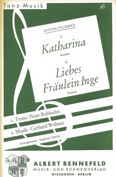Katharina / Liebes Fräulein Inge